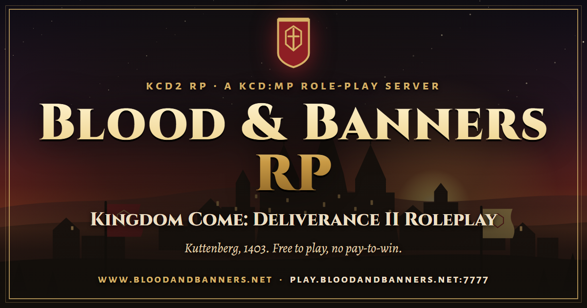 Blood & Banners RP: the social card